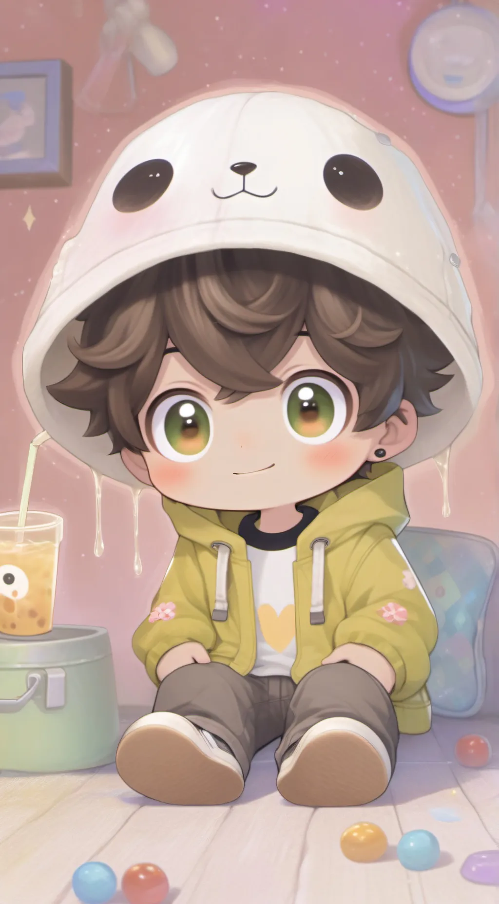 ai character: Brud background