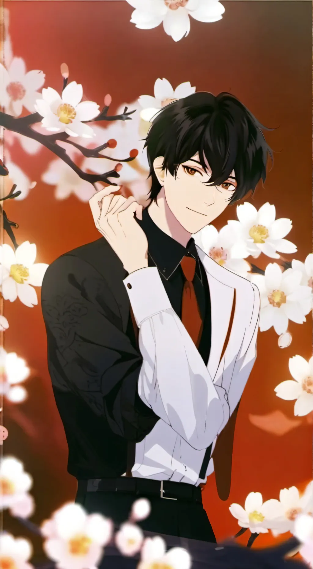 ai character: sus neko💀💀 background