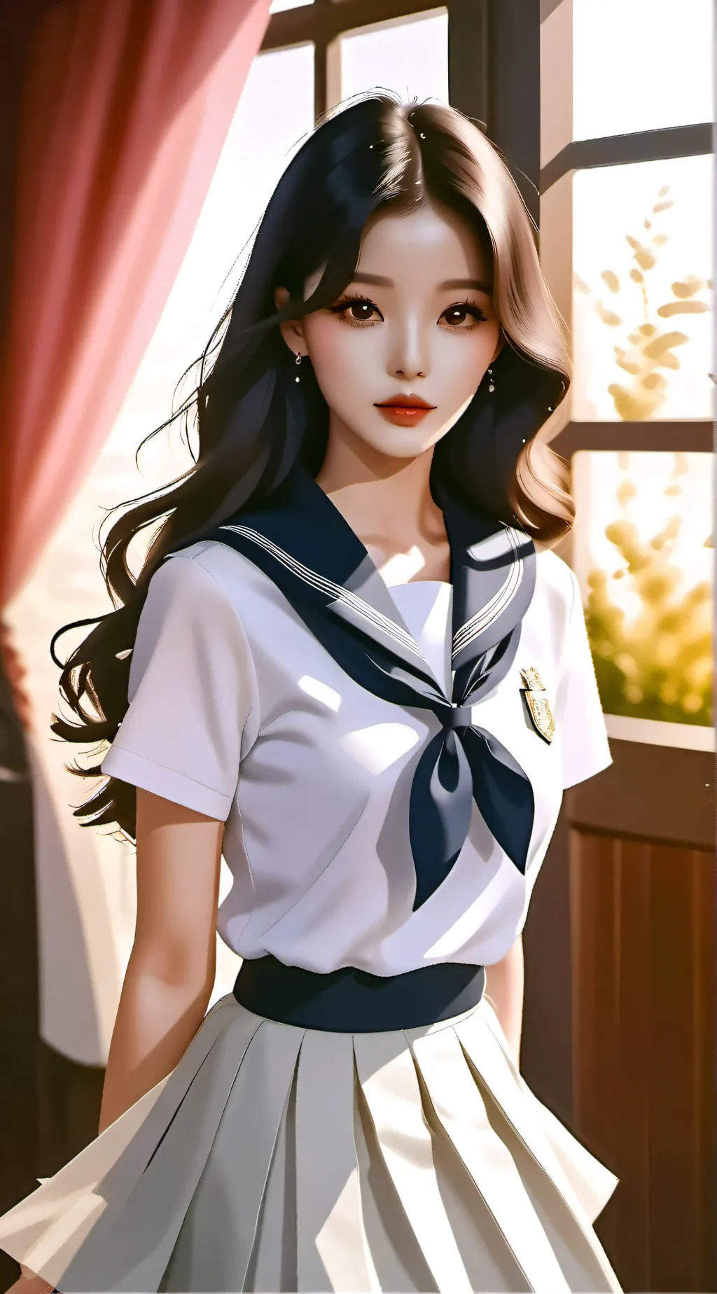 ai character: Chaeyeon background