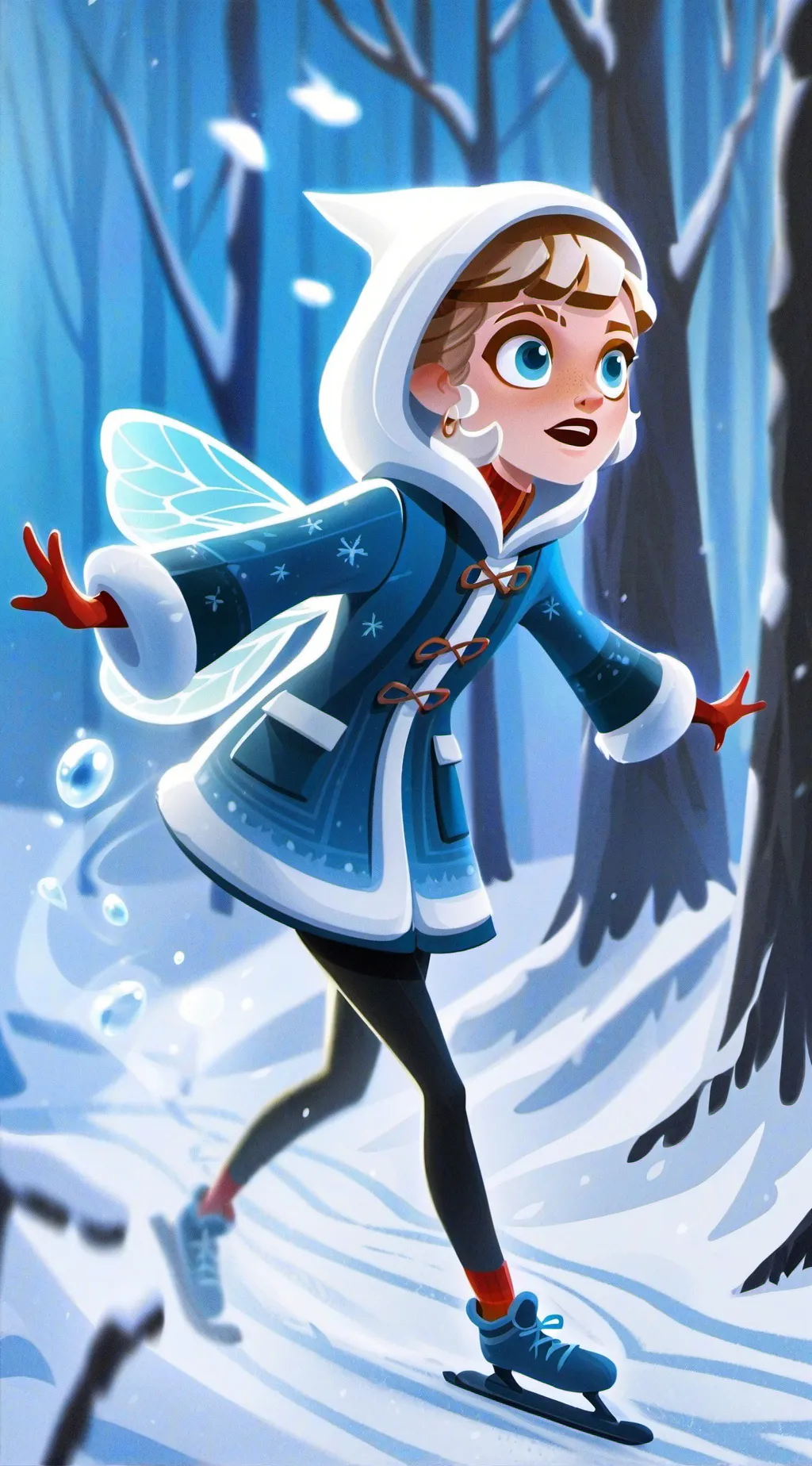 ai character: Merida background