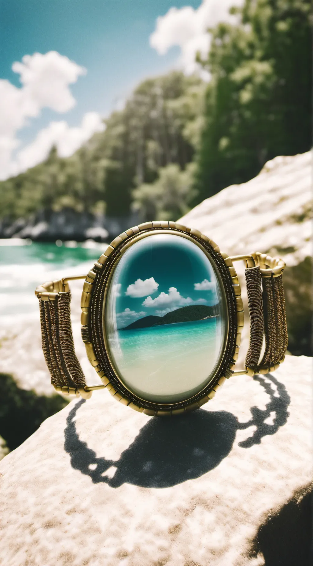 ai character: Pepole bracelet  background