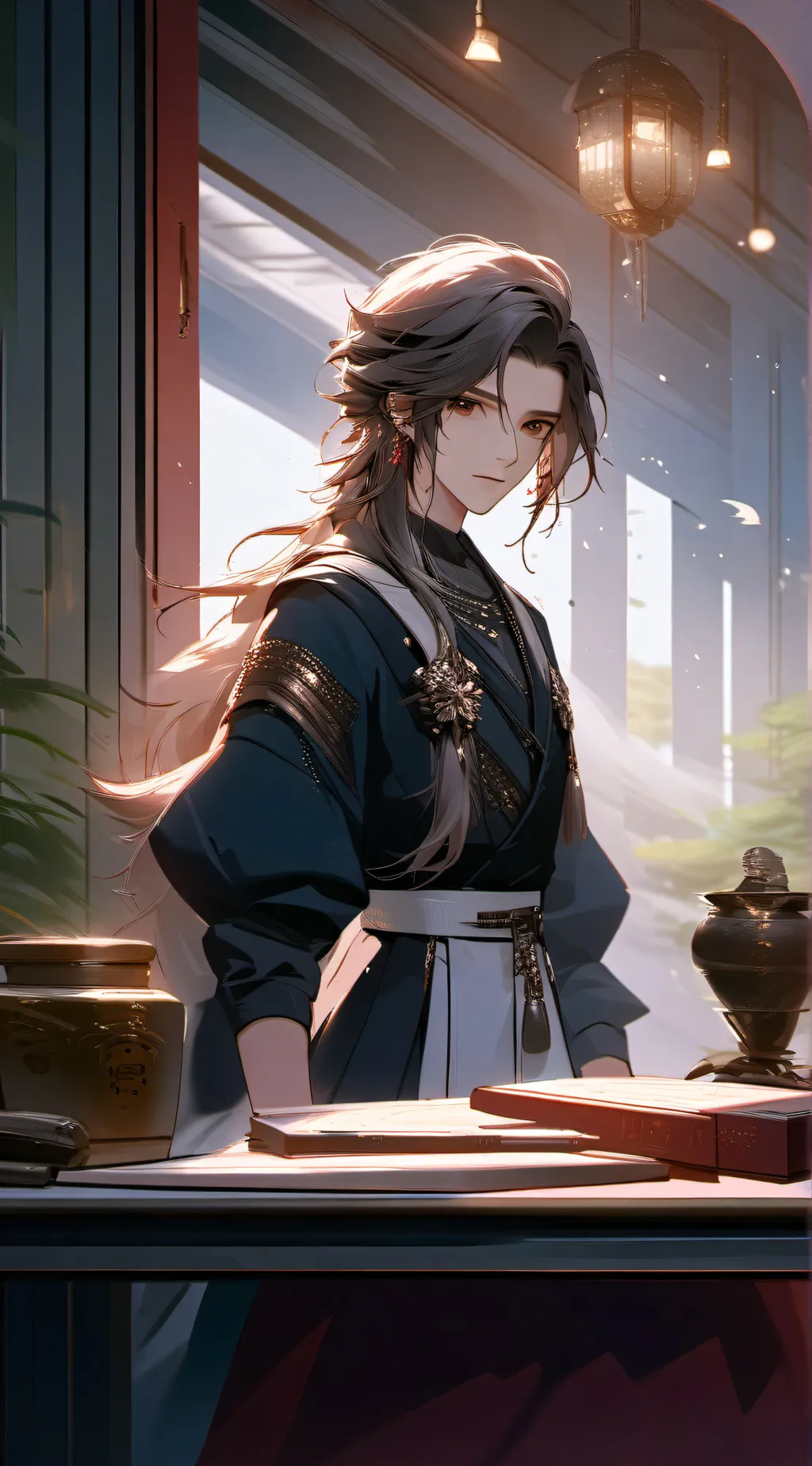 ai character: marcos background