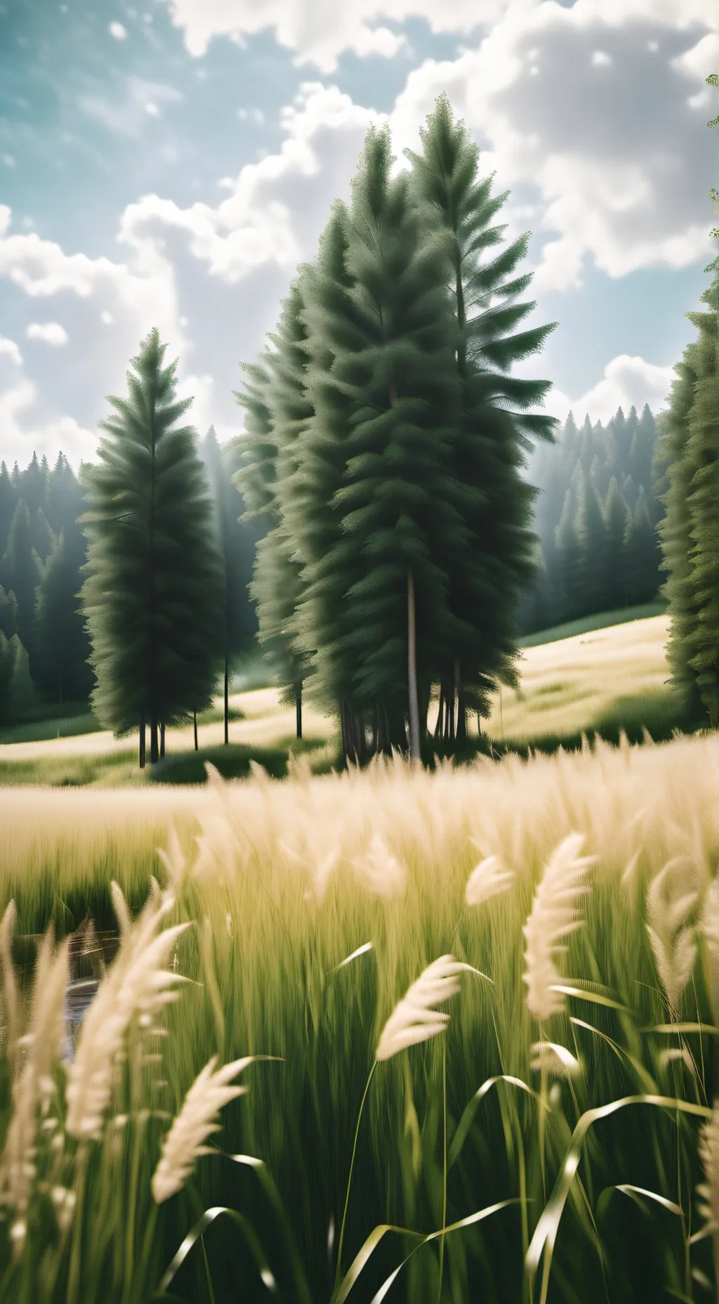 ai character: touch grass background