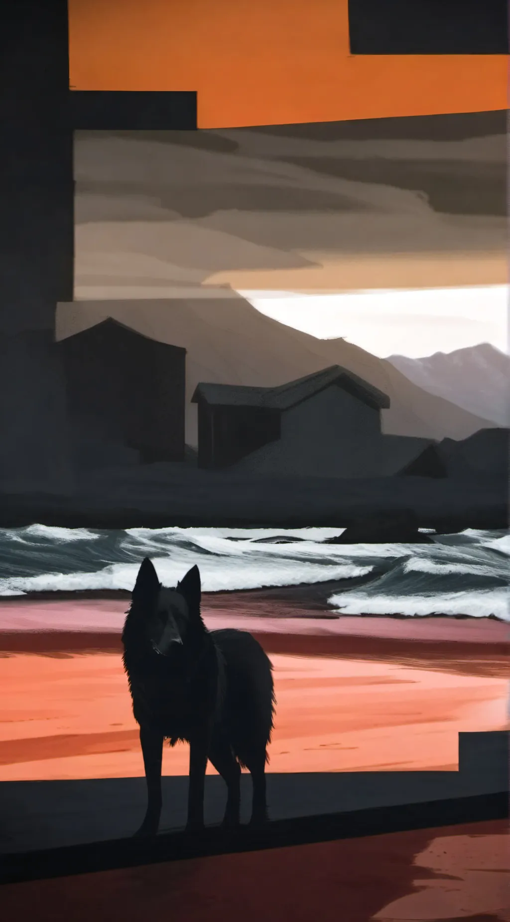 ai character: dandy Christmas  background