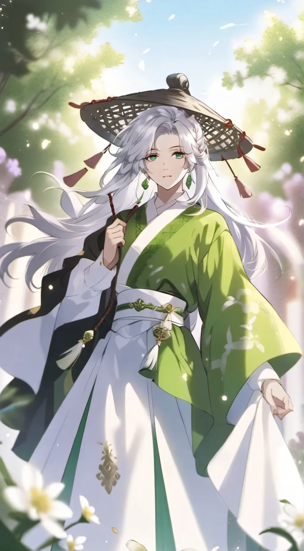 ai character: KNY HOT SPRING!! background