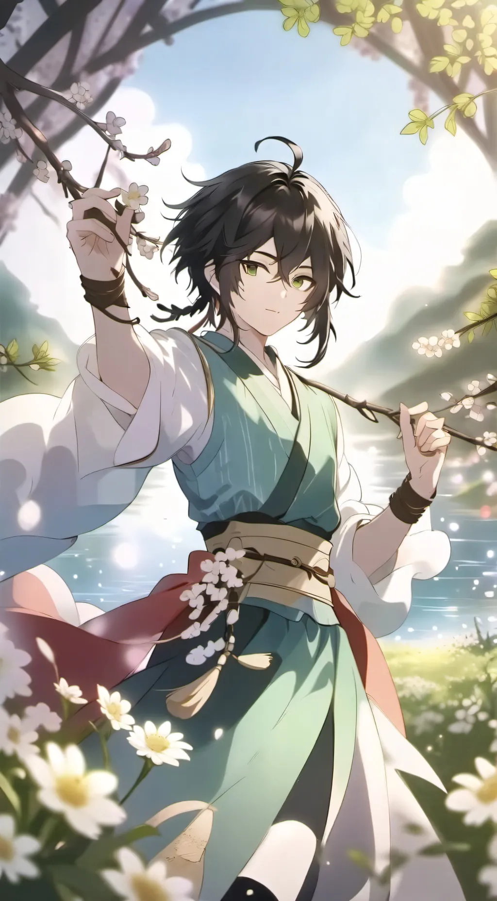 ai character: lindo  background