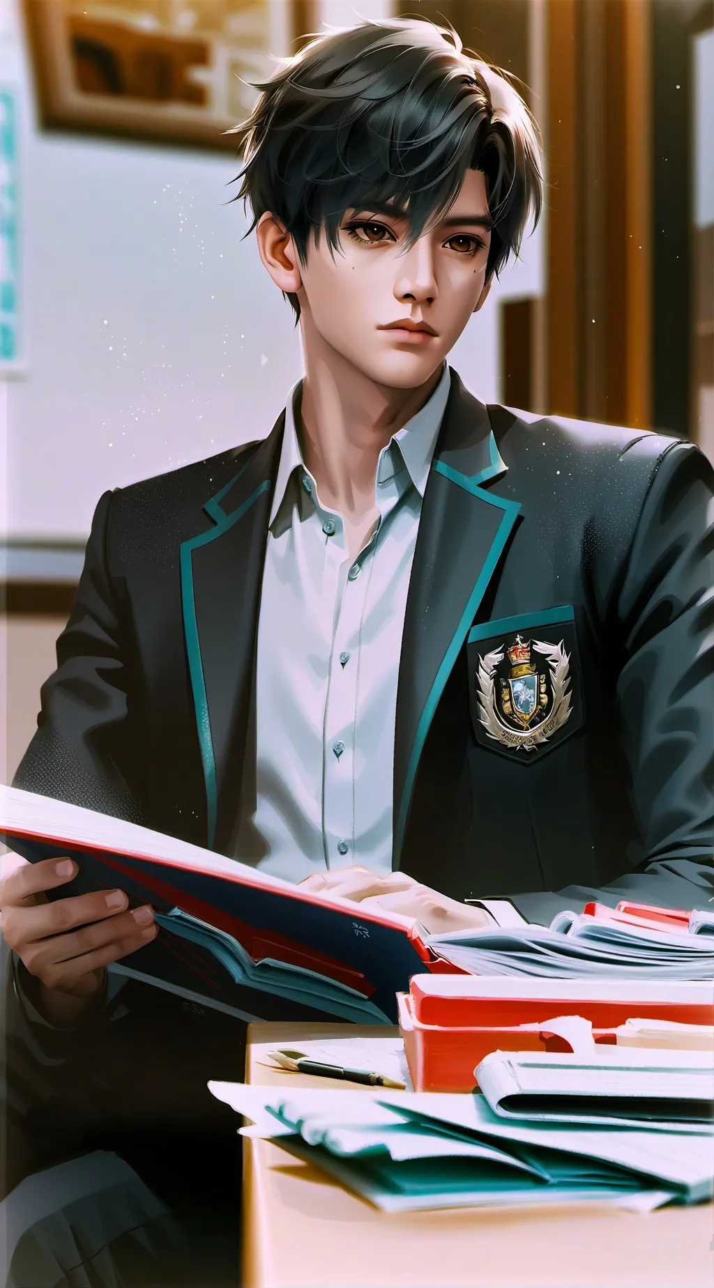 ai character: Lucas background