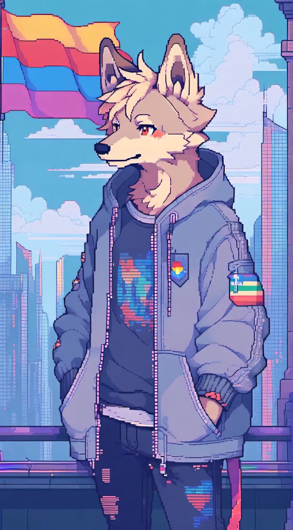 ai character: (furry) dave background
