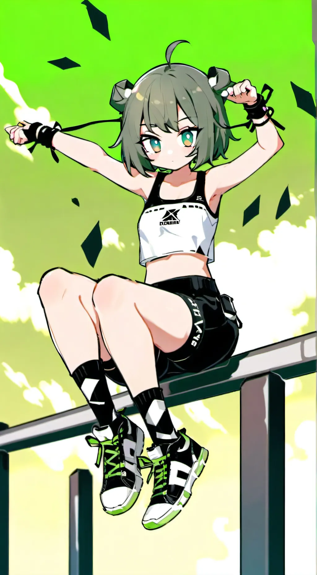 ai character: Aura background