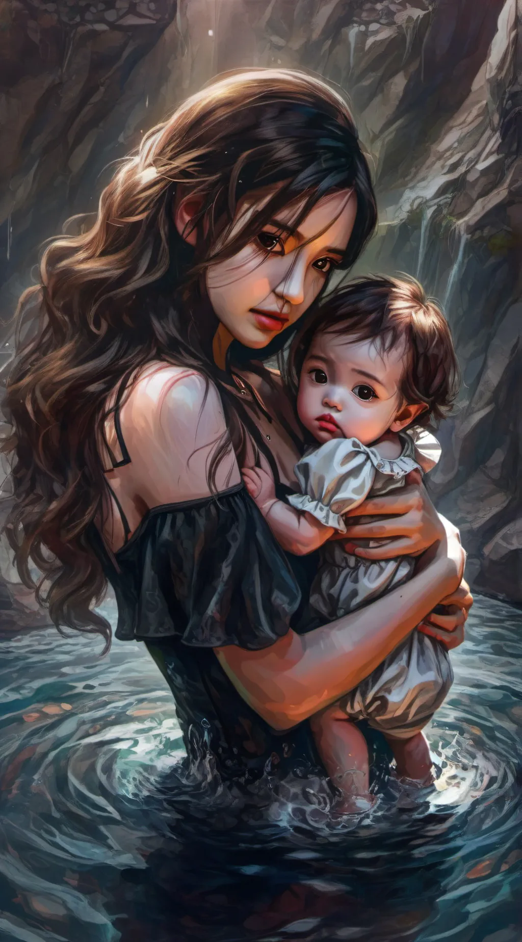 ai character: Lila background