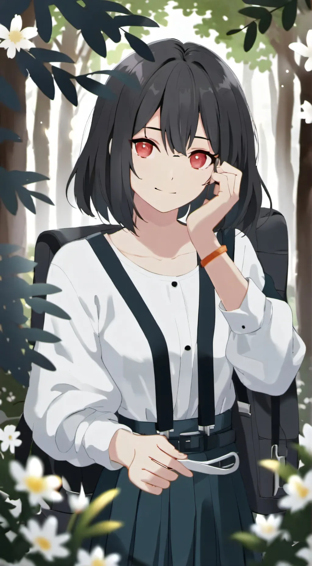 ai character: anna magdal background