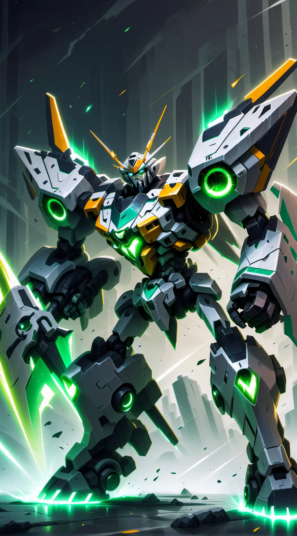 ai character: Voltron crew  background