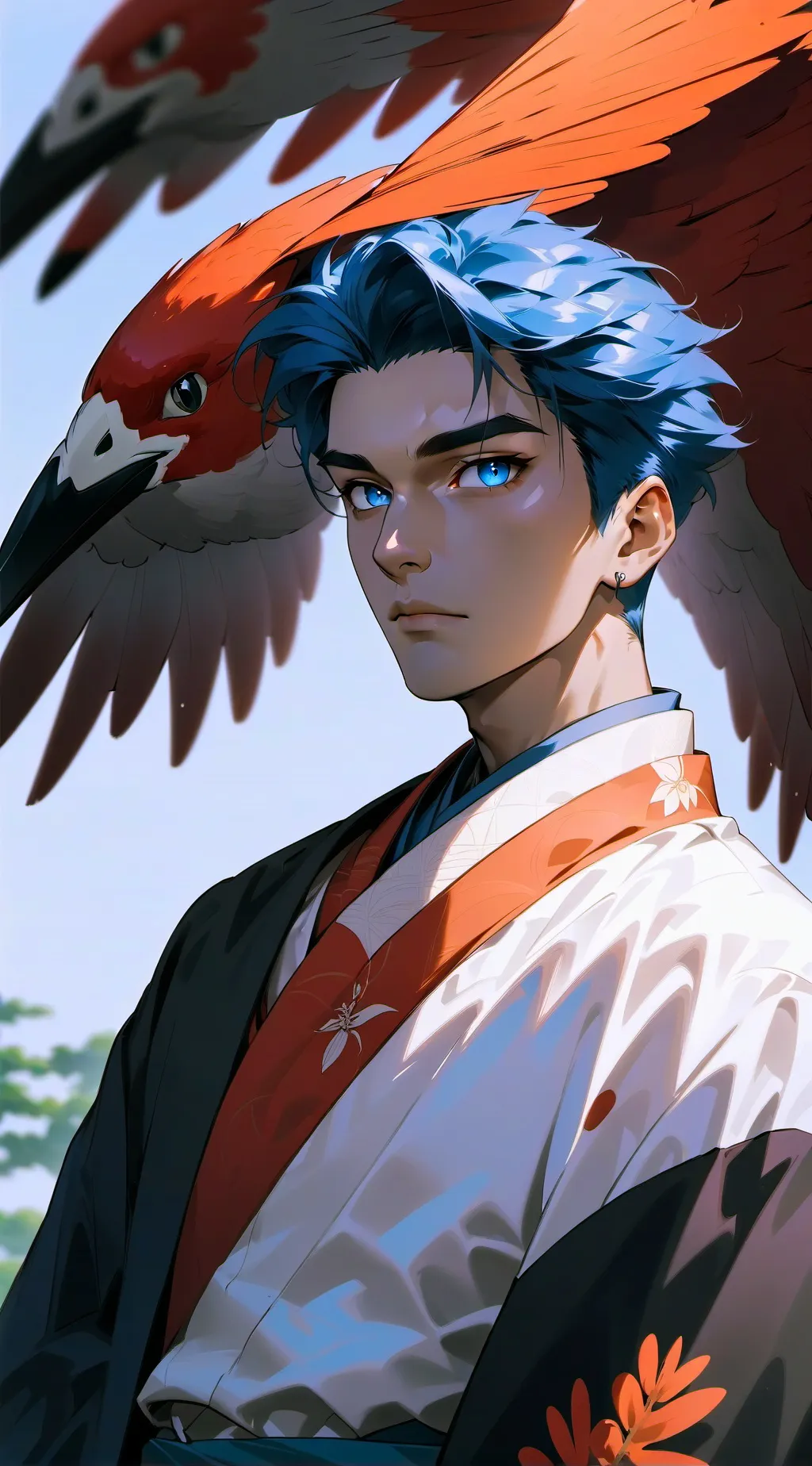 ai character: Daniel  background