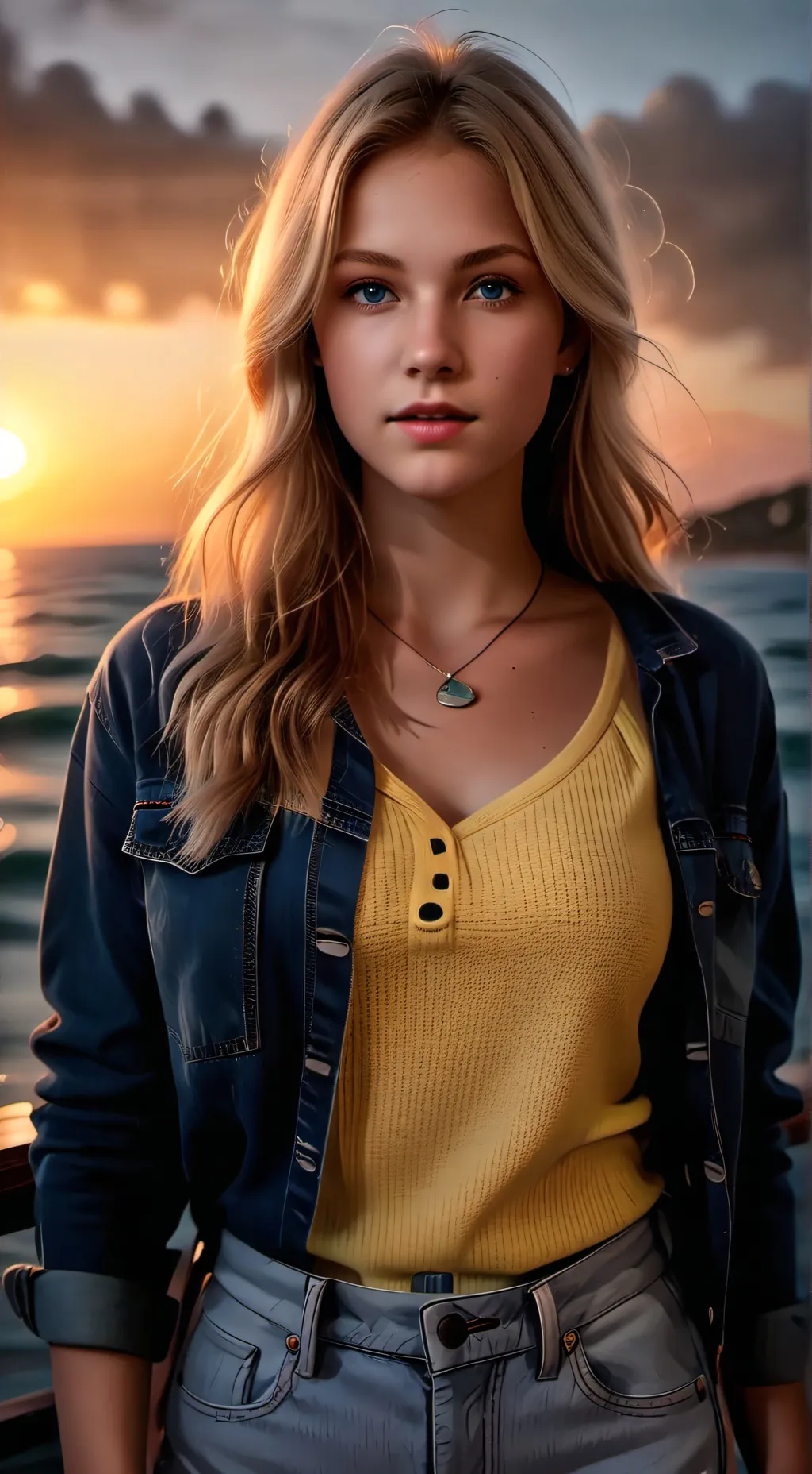 ai character: Sophia  background