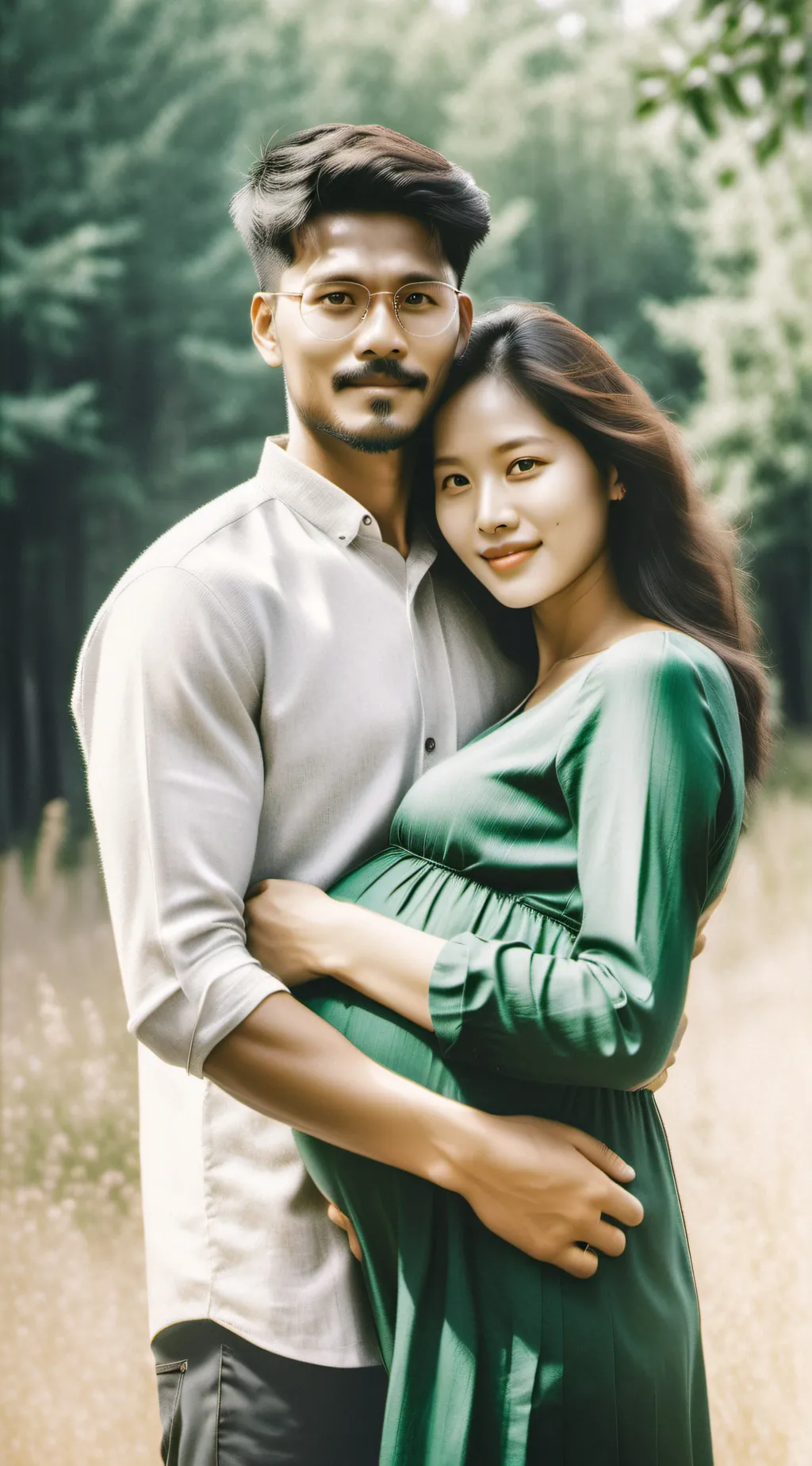 ai character: Hi background