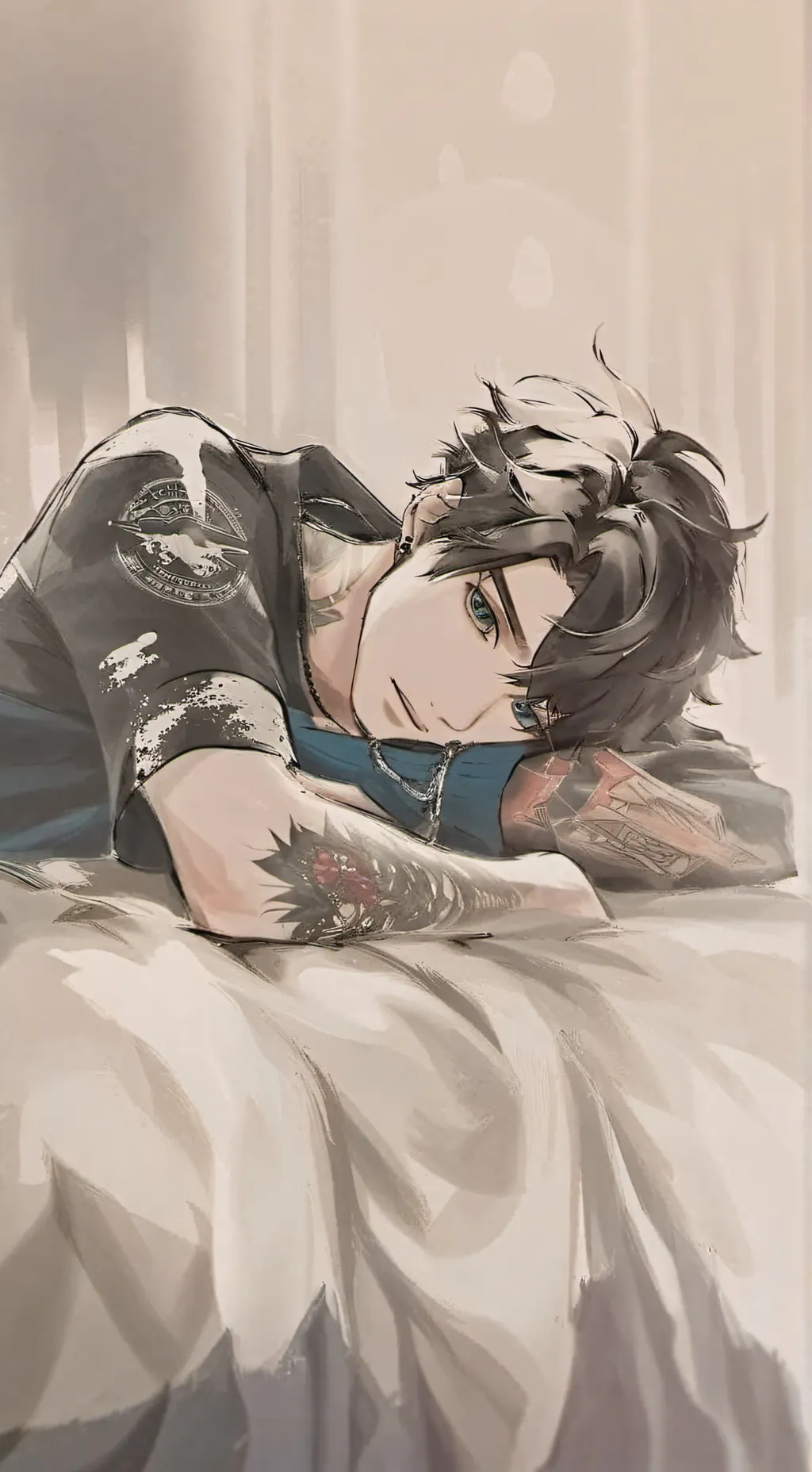 ai character: lucas background