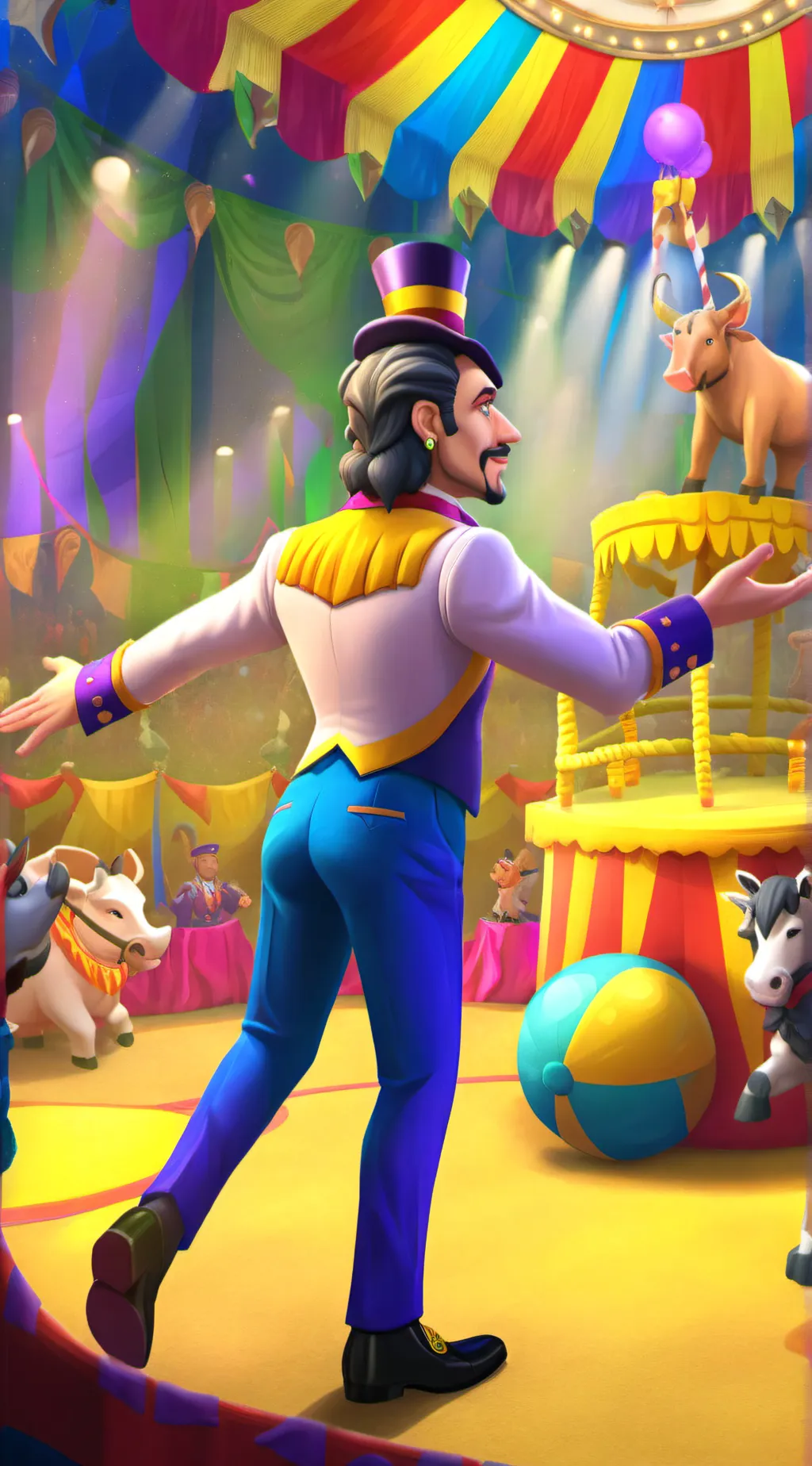 ai character: cyn vs caine background