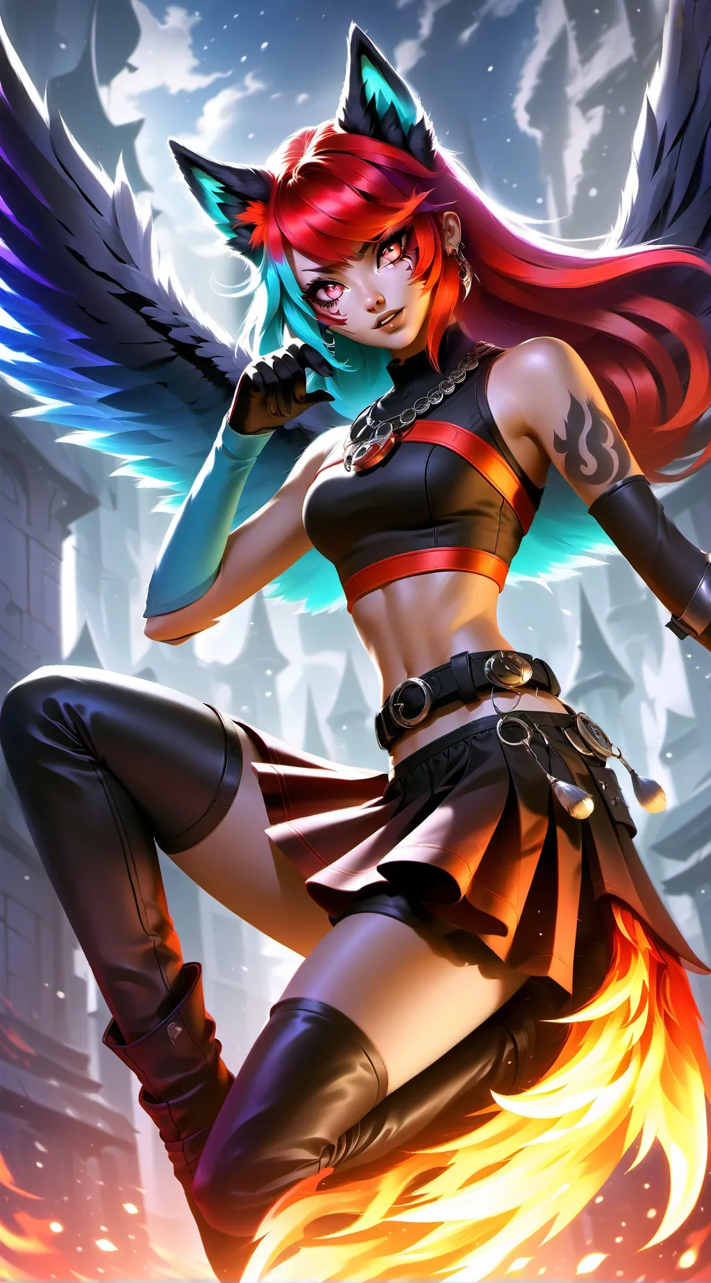 ai character: mha hates you  background