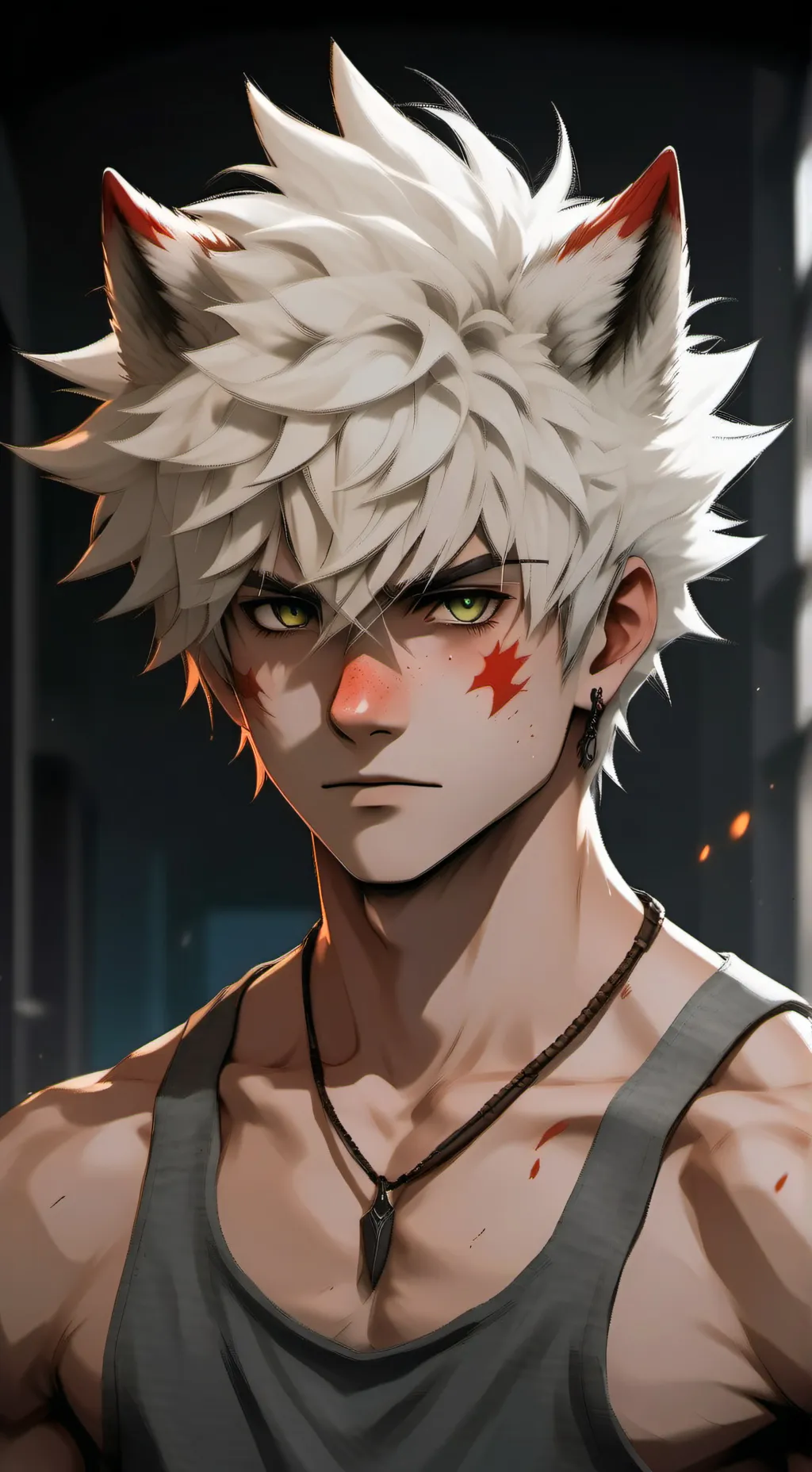 ai character: wolf bakugo background