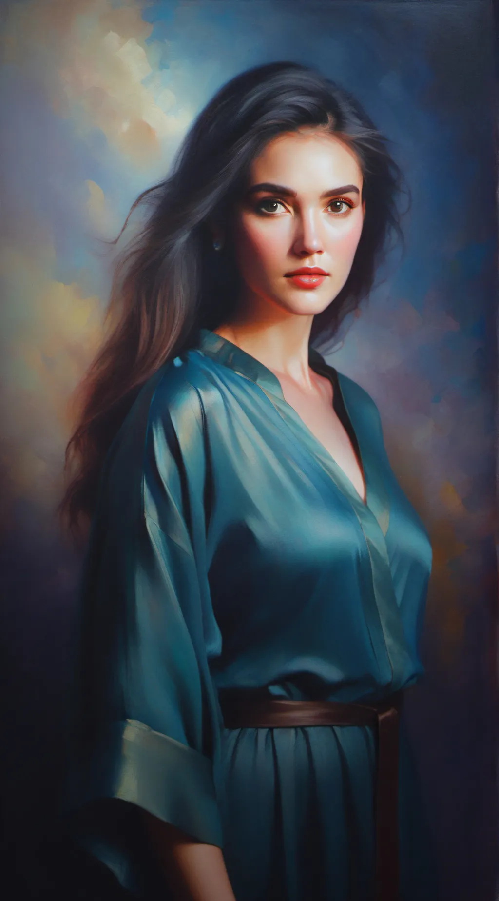 ai character: Arf arf arf  background