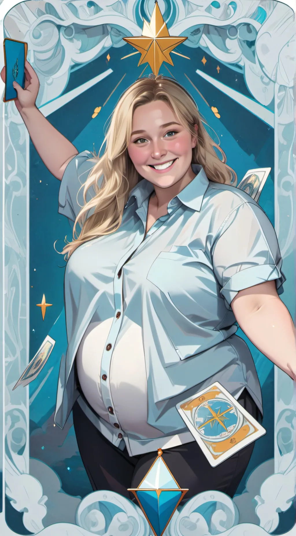 ai character: Sarah background