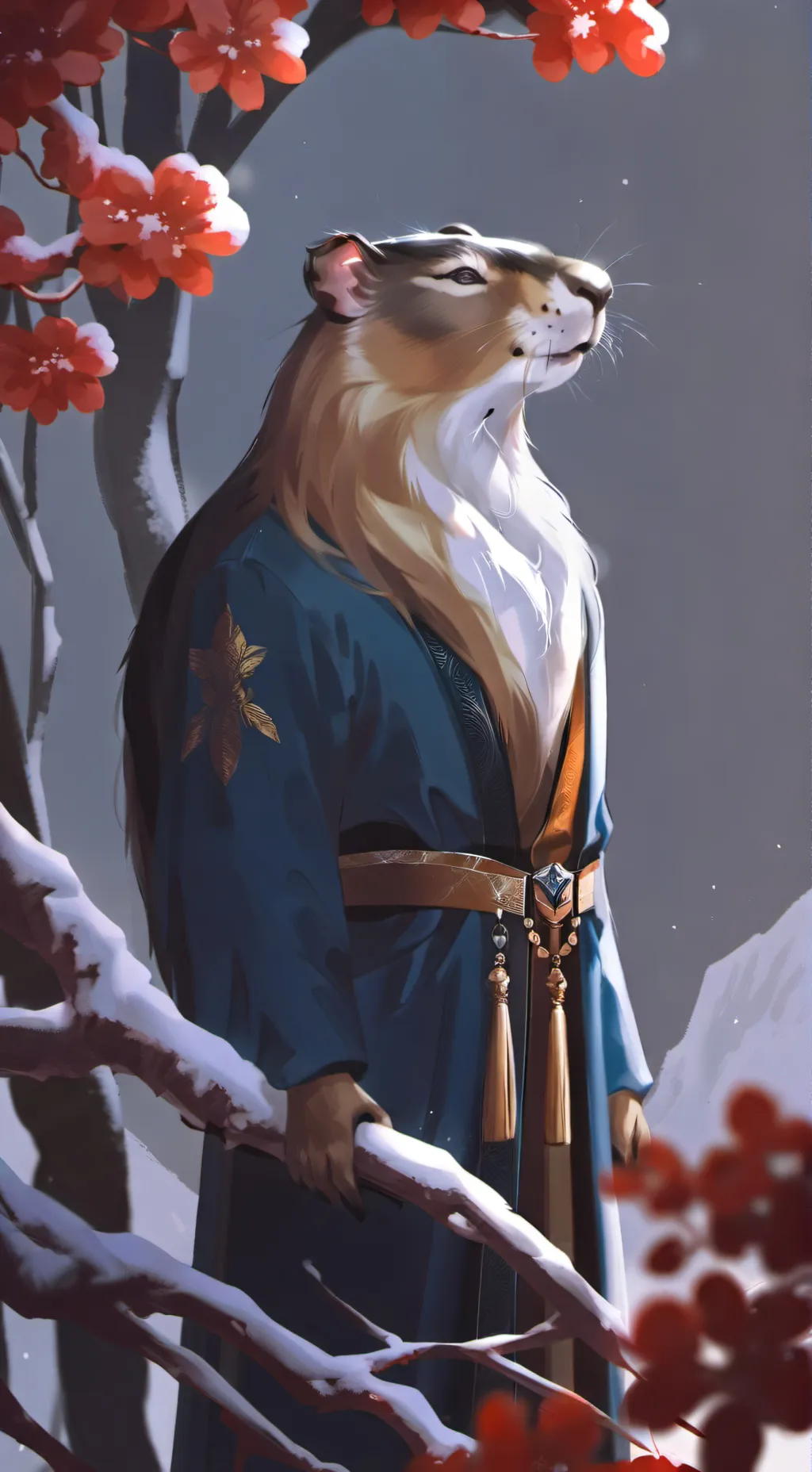 ai character: the all  knowing background