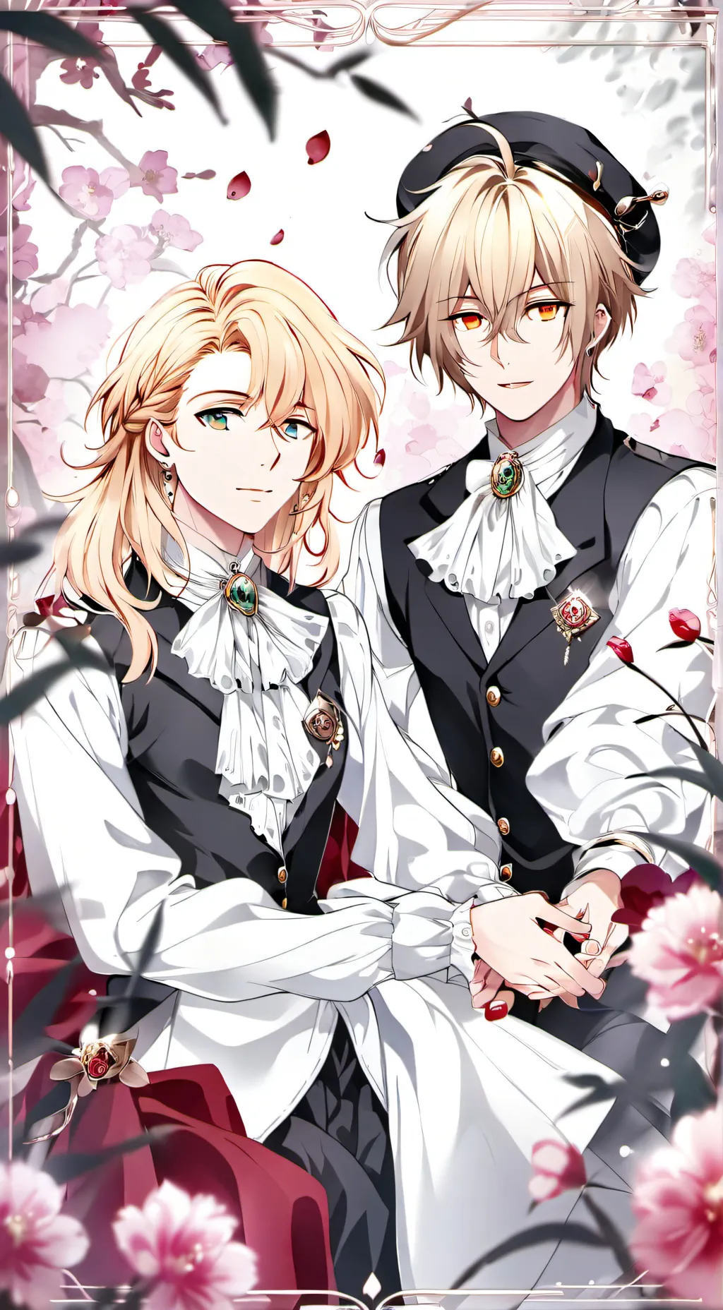 ai character: Peter and Gemma background