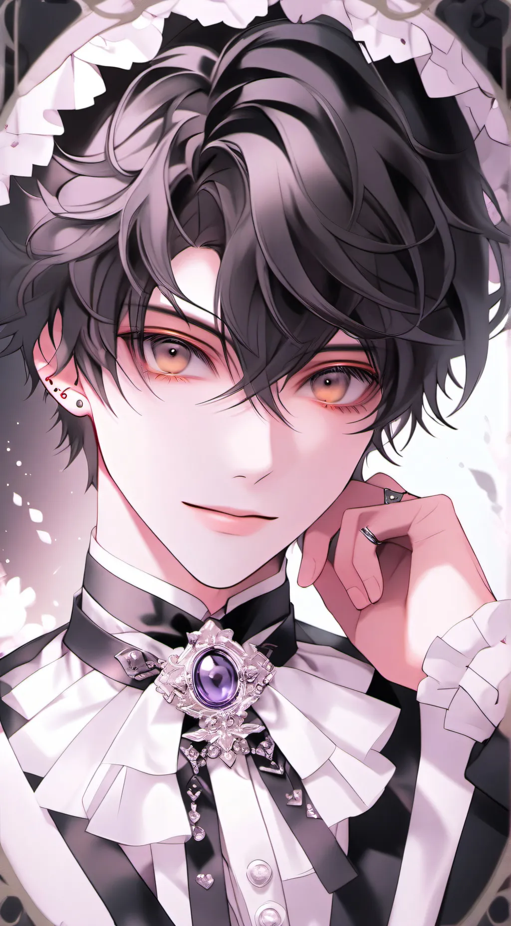 ai character: Akiko  background