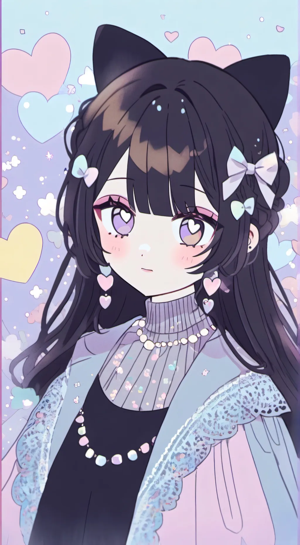 ai character: visha background