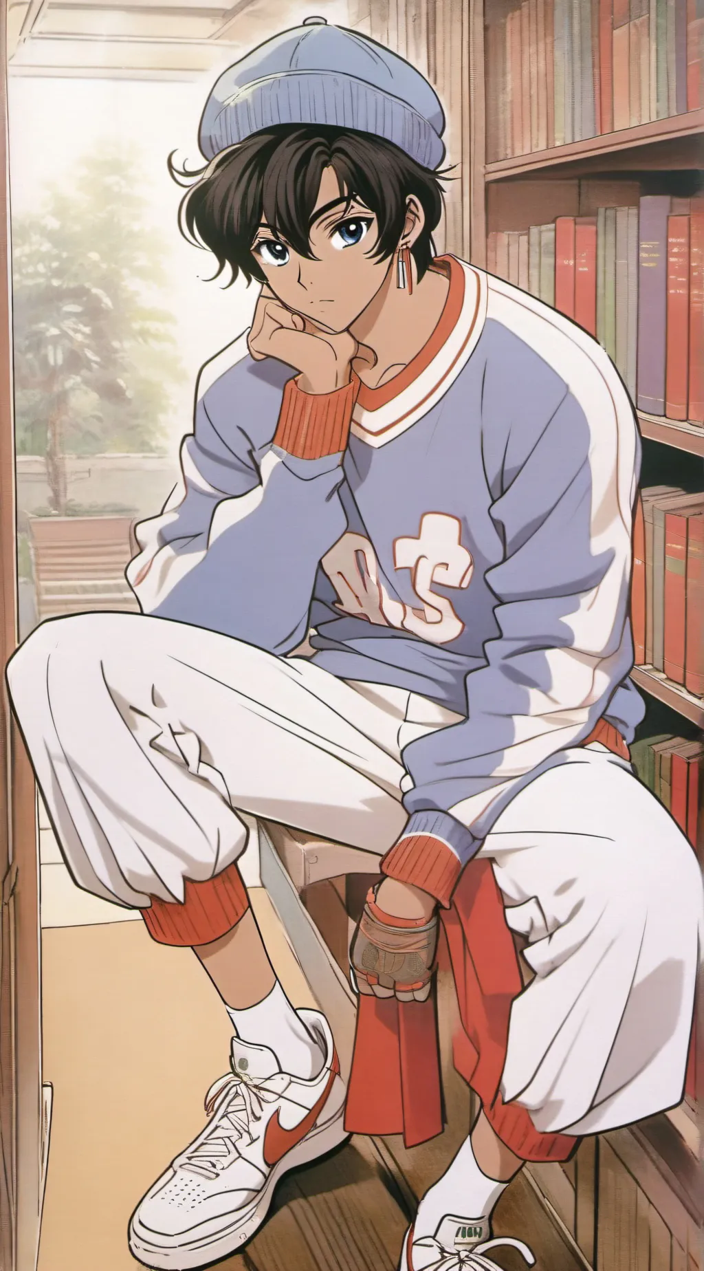 ai character: Adam background