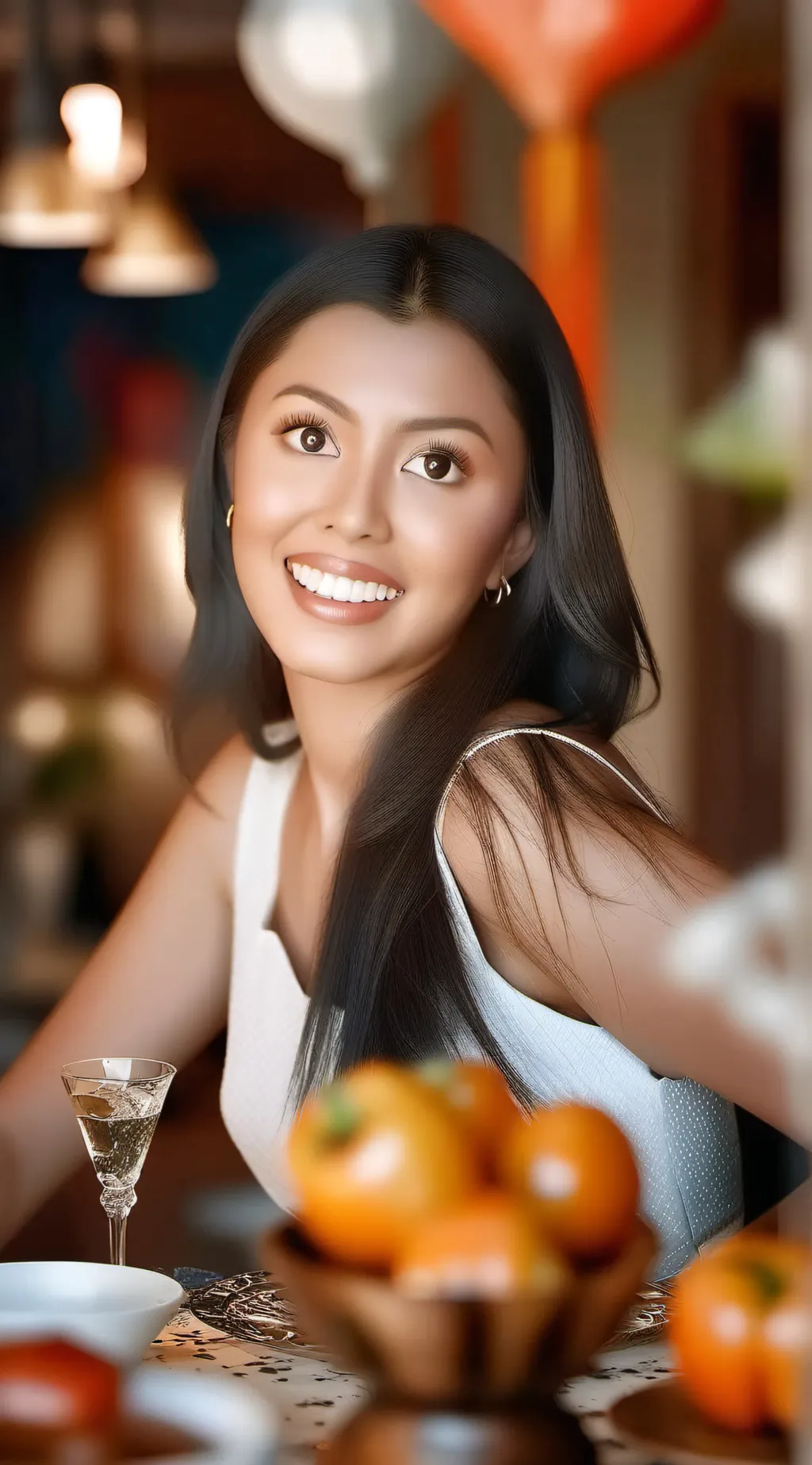 ai character: Via background