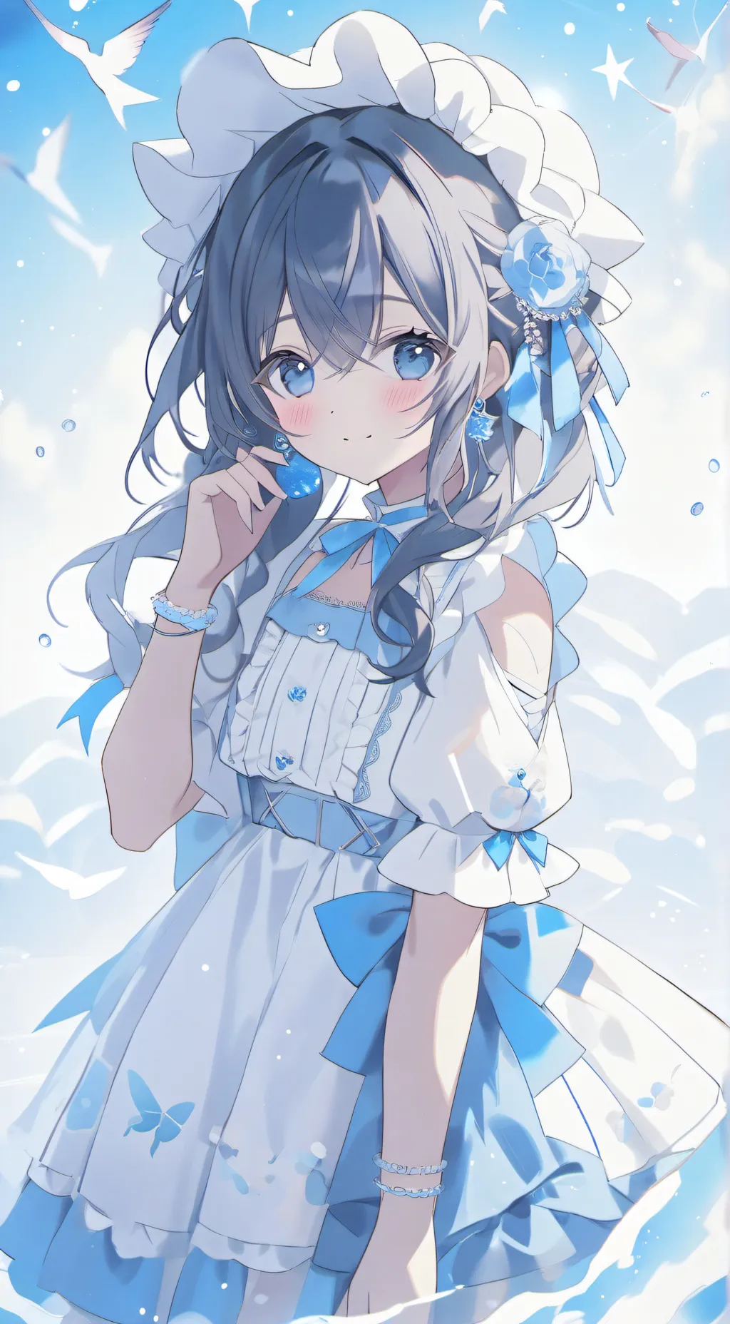 ai character: Lilly  background