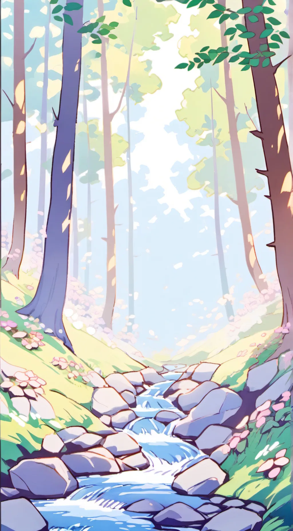 ai character: demon slayer  background