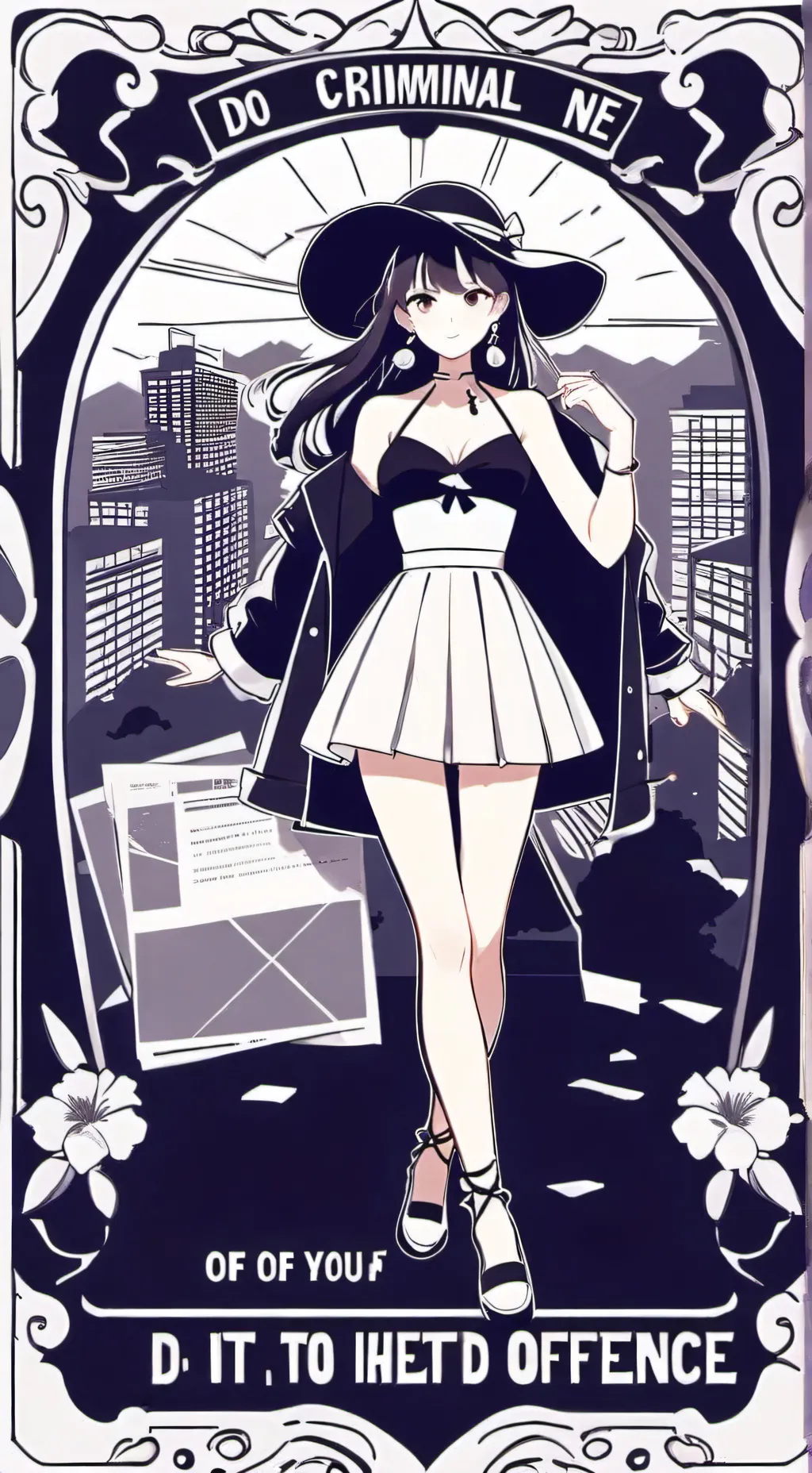 ai character: Social experiment  background