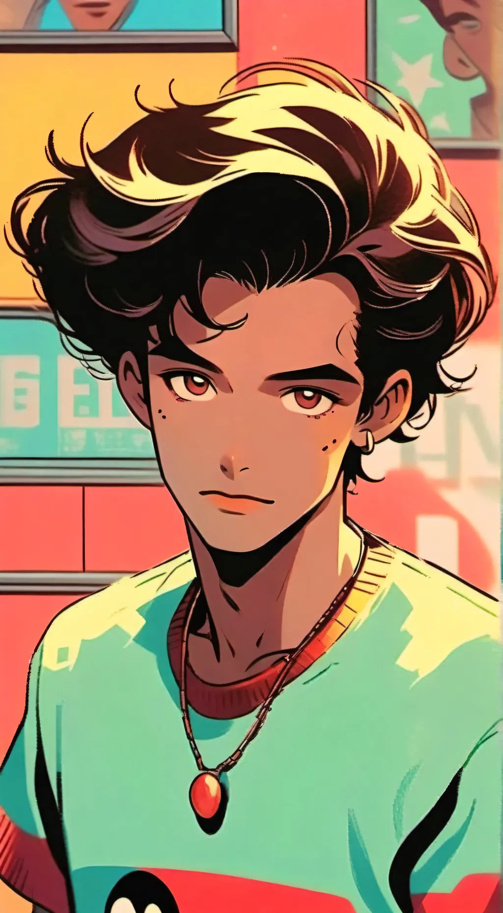 ai character: Fleetway  background