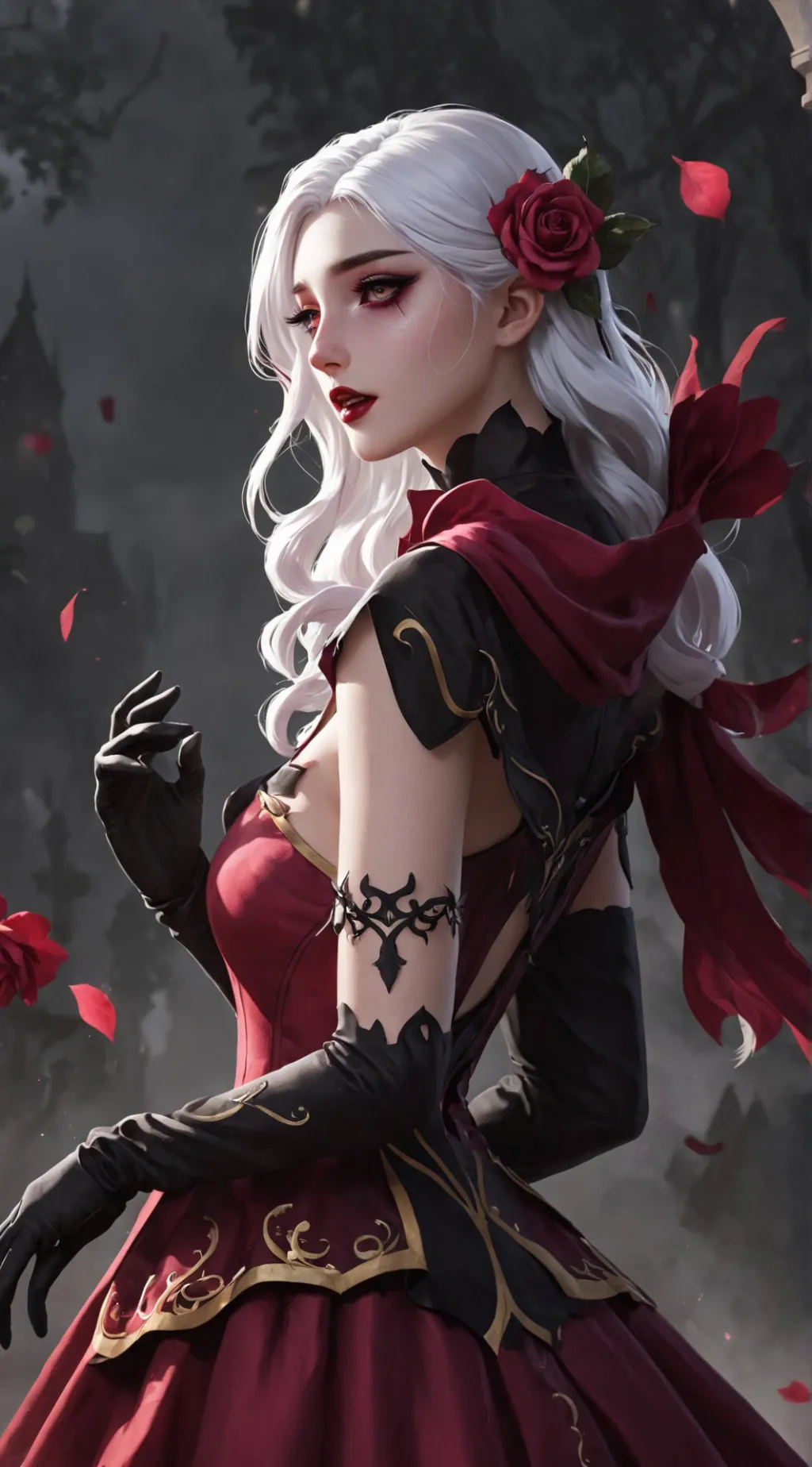 ai character: Carmilla Ansaac background