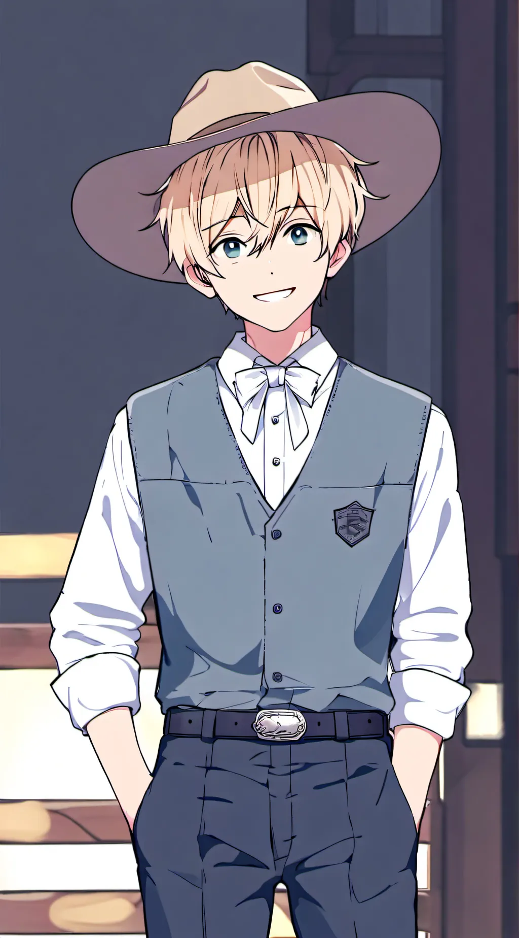 ai character: Anson (my bff) background