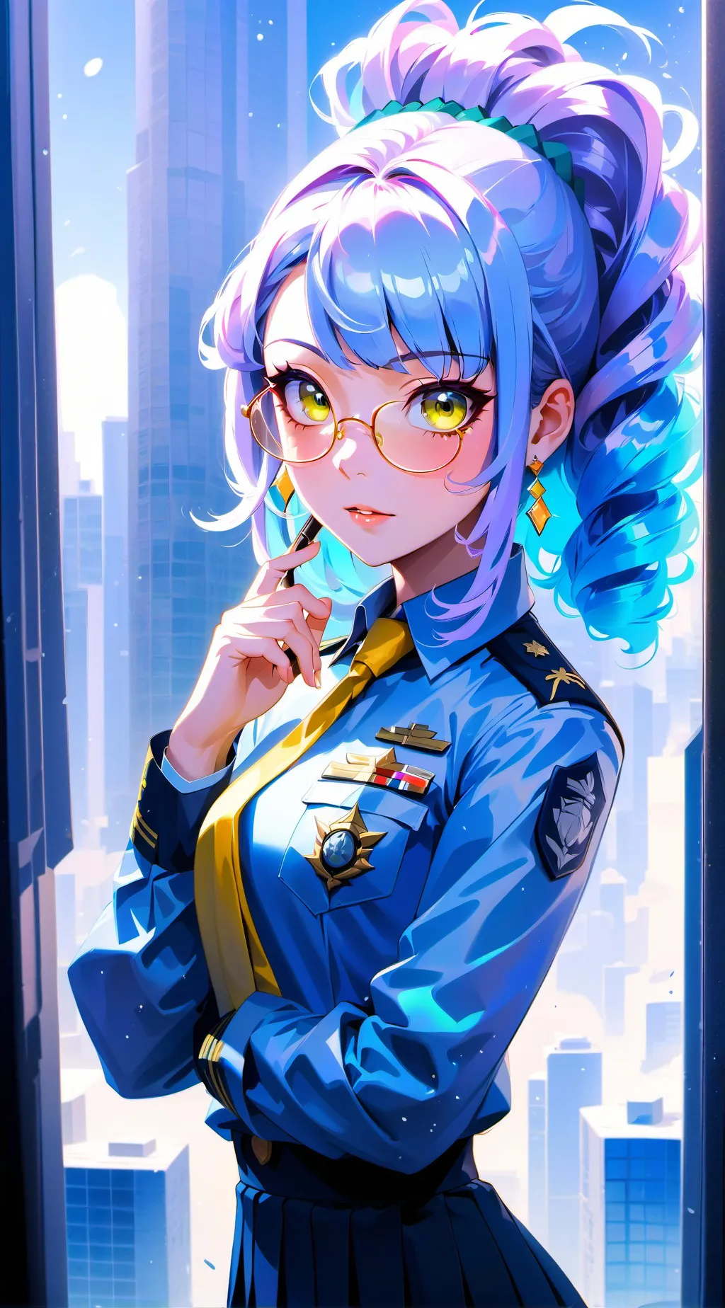 ai character: vida de polícia! background