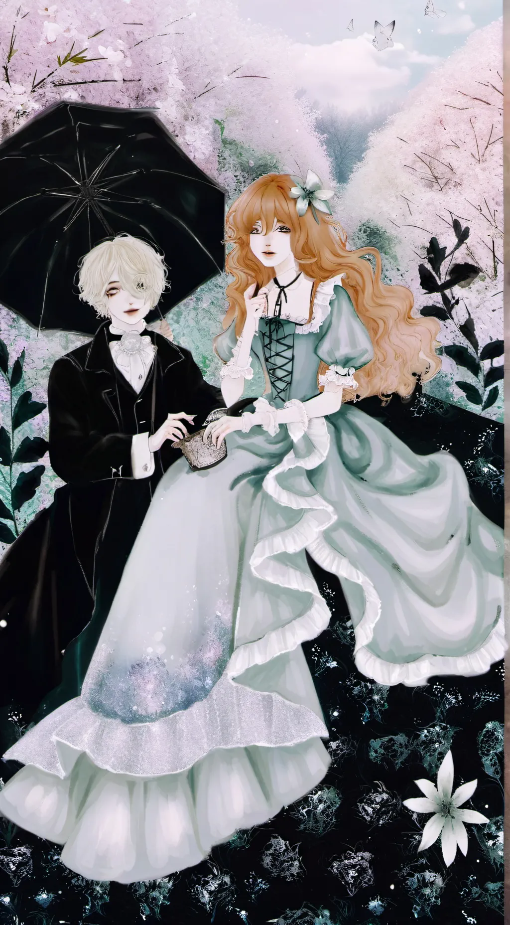 ai character: MURDER MYSTERY  background