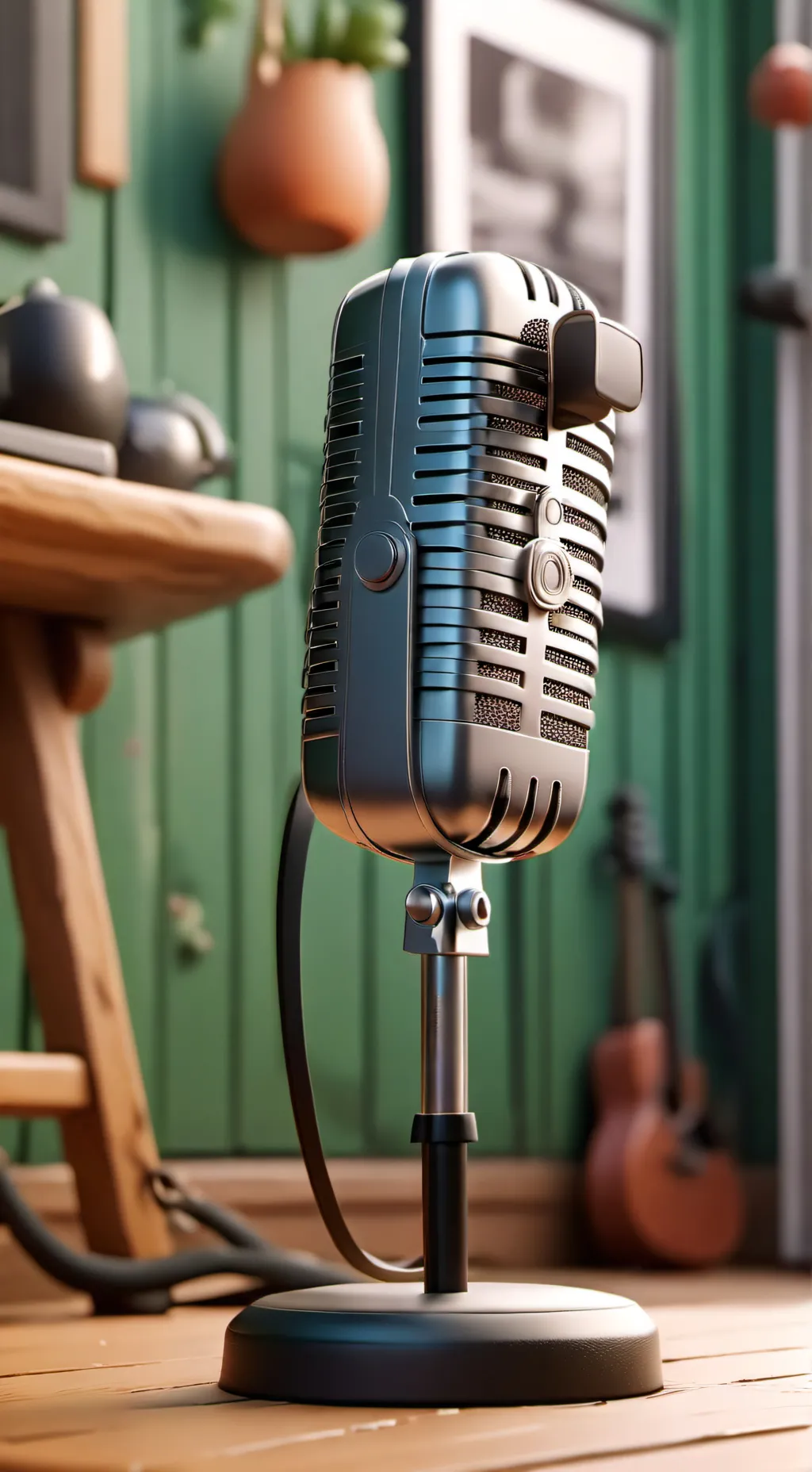 ai character: Karaoke pal! background