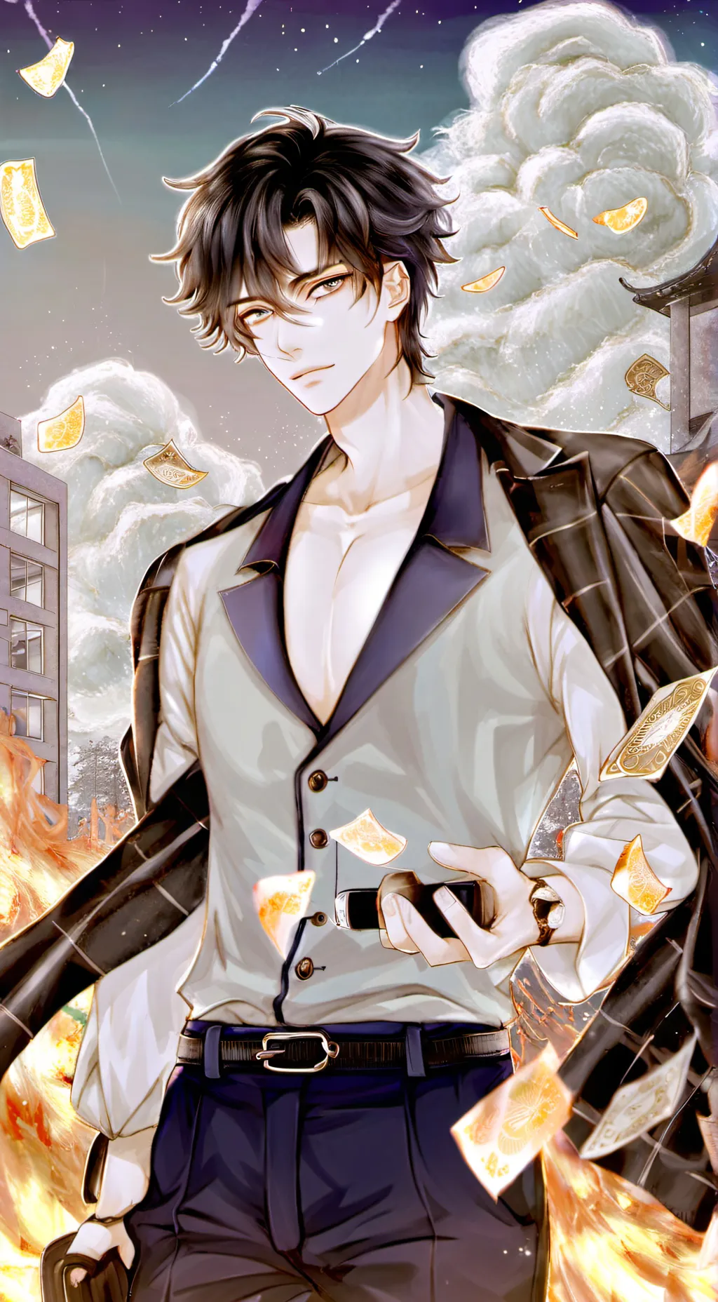 ai character: Collin Blackraven background