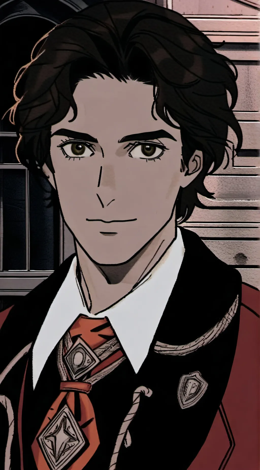 ai character: Mattheo Riddle background