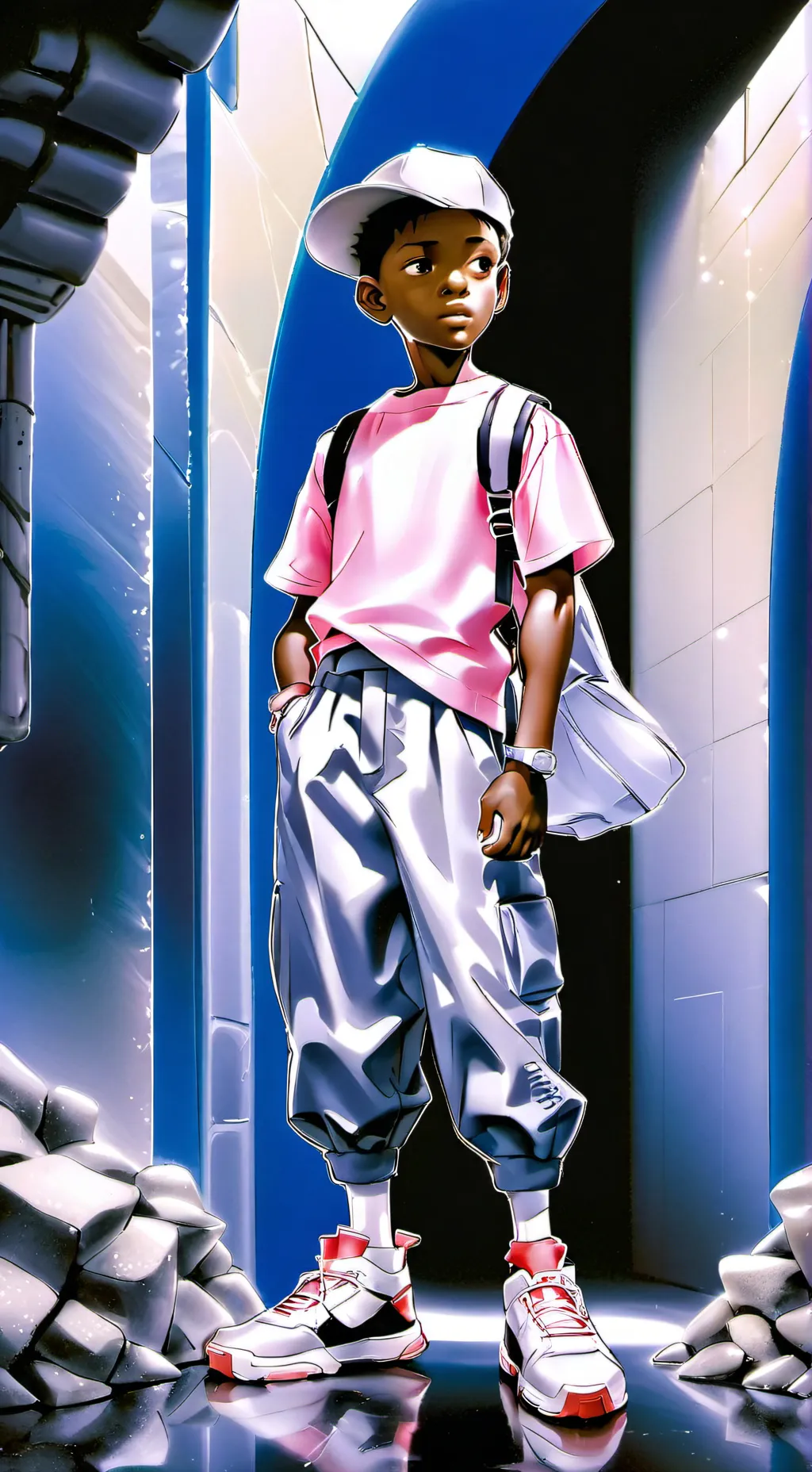 ai character: Echo background