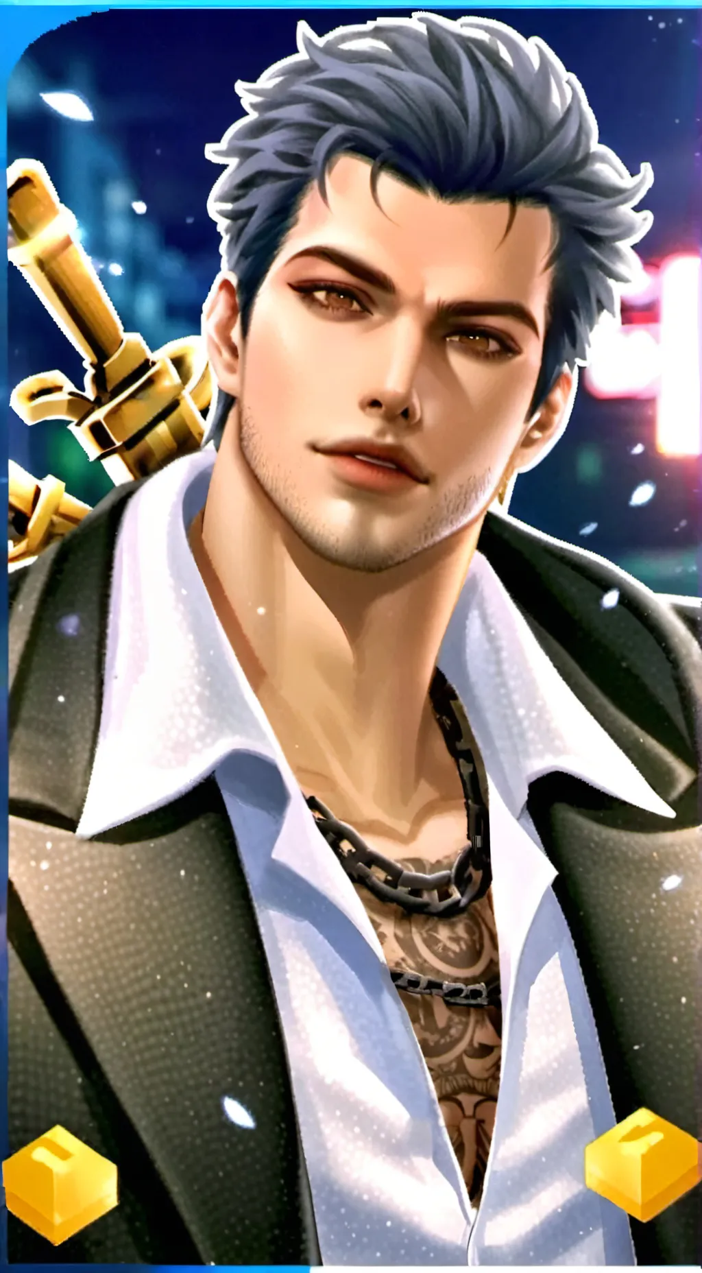 ai character: zane background