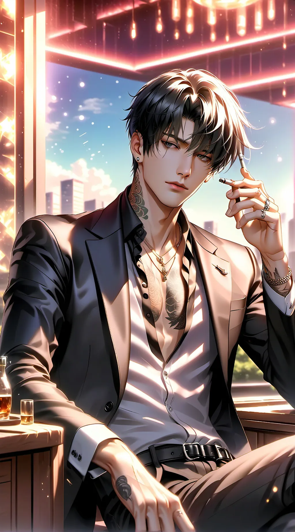 ai character: Prince  background