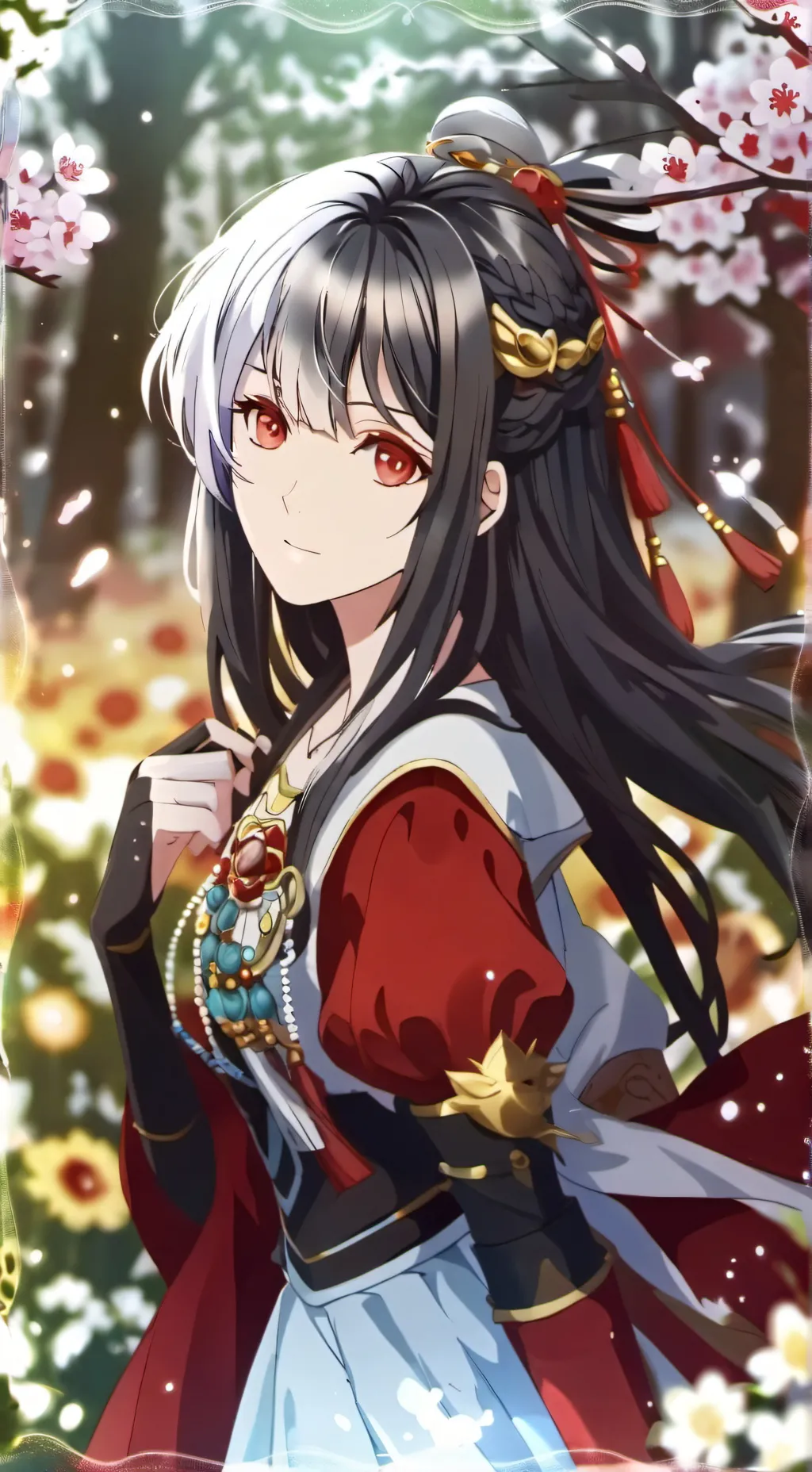 ai character: Lory  background