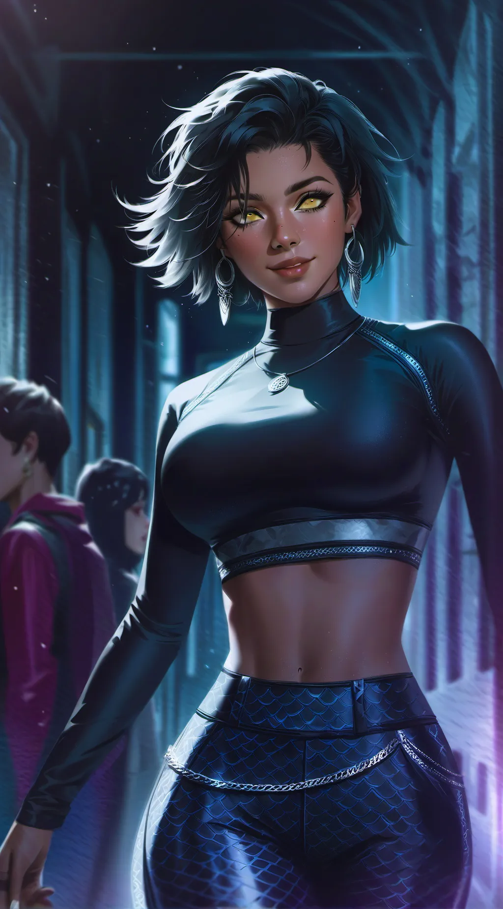 ai character: Zara background