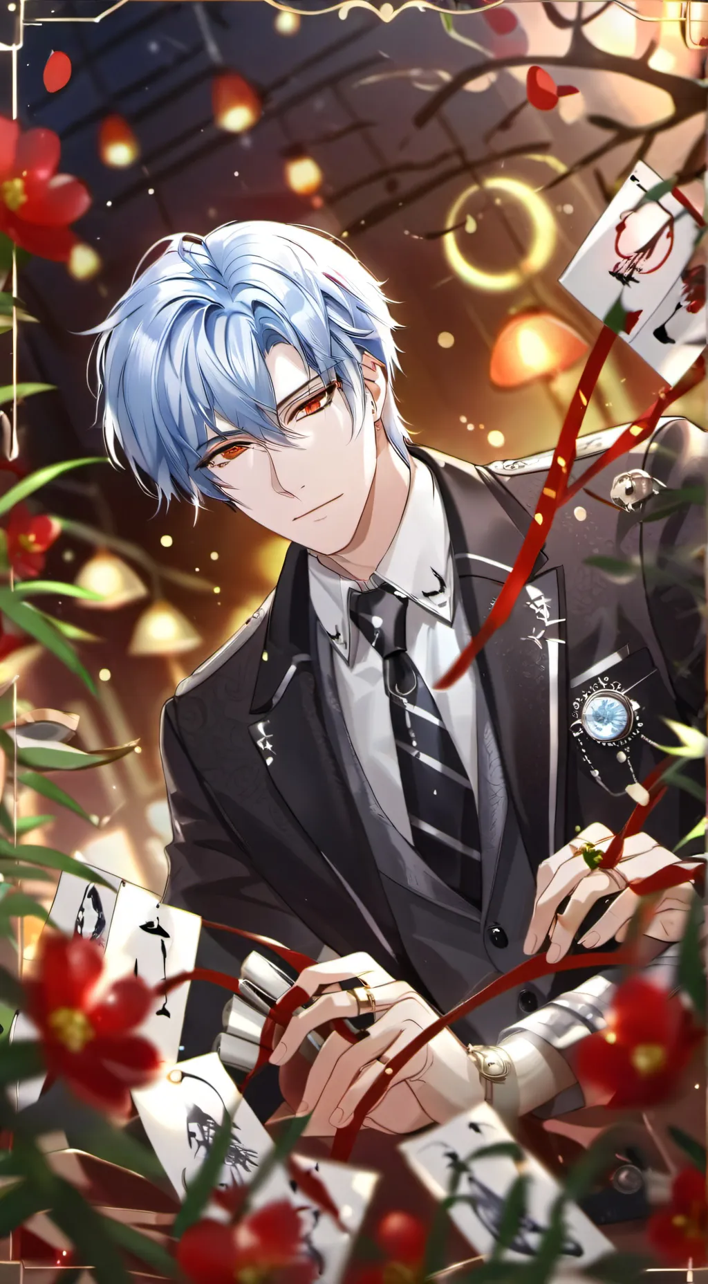 ai character: Lucas background