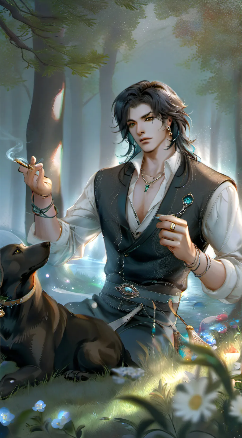 ai character: Eliot background