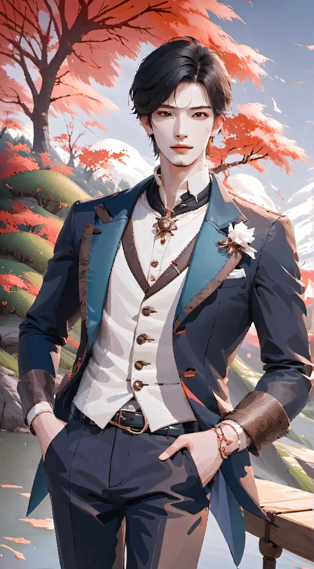 ai character: Spencer background